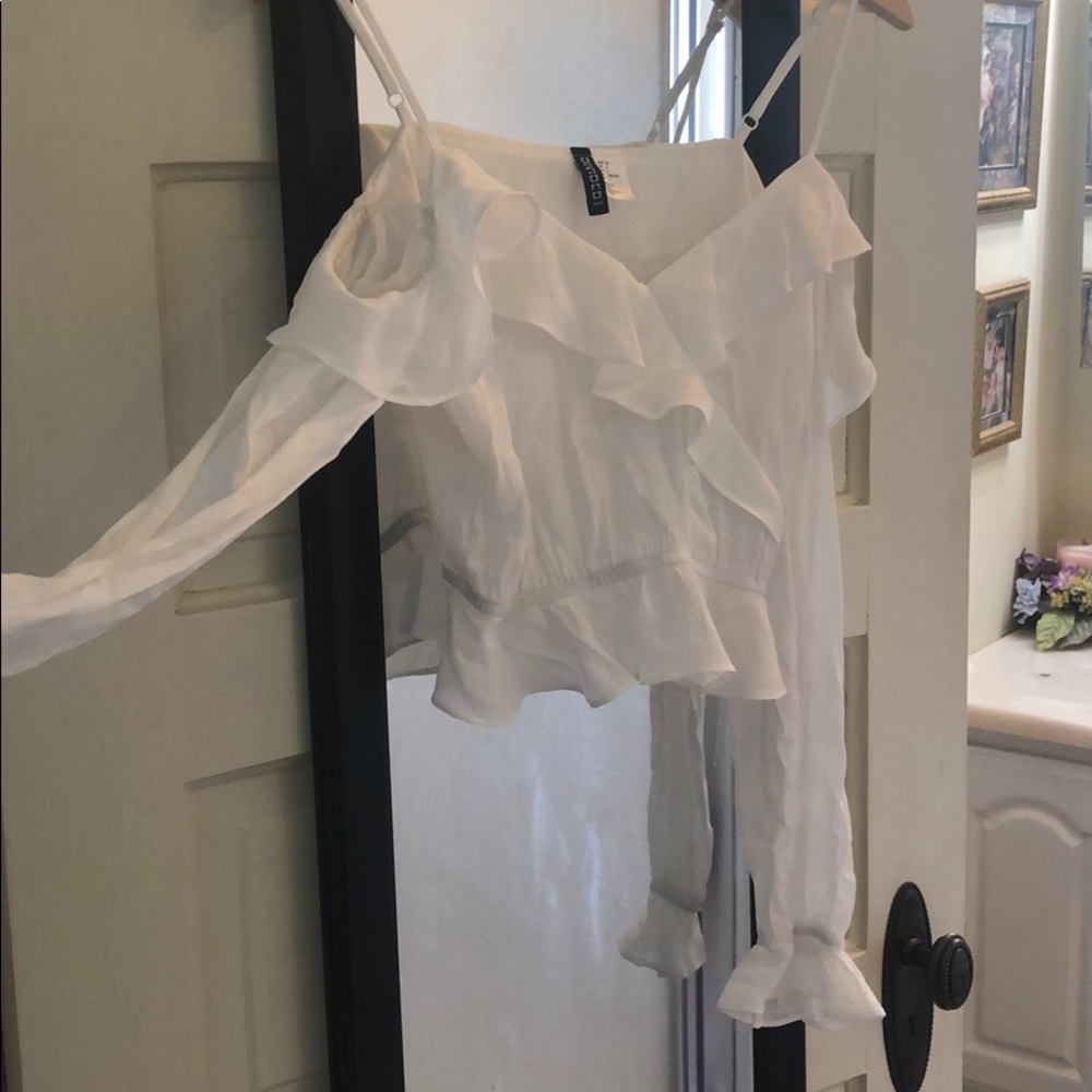 H&M Off The Shoulder Blouse